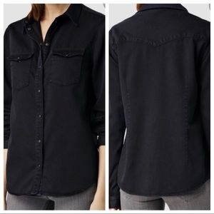 All Saints YONO Shirt -Black